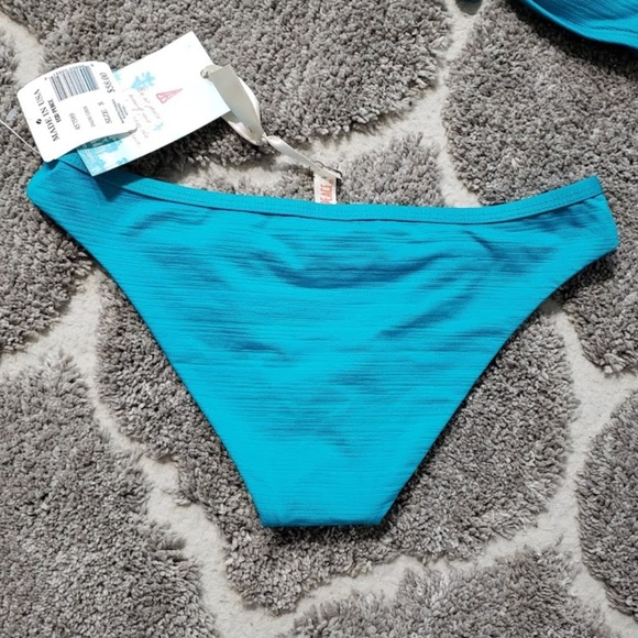 NWT Eco Peace Fishnet Bandeau Bikini - Picture 6 of 8